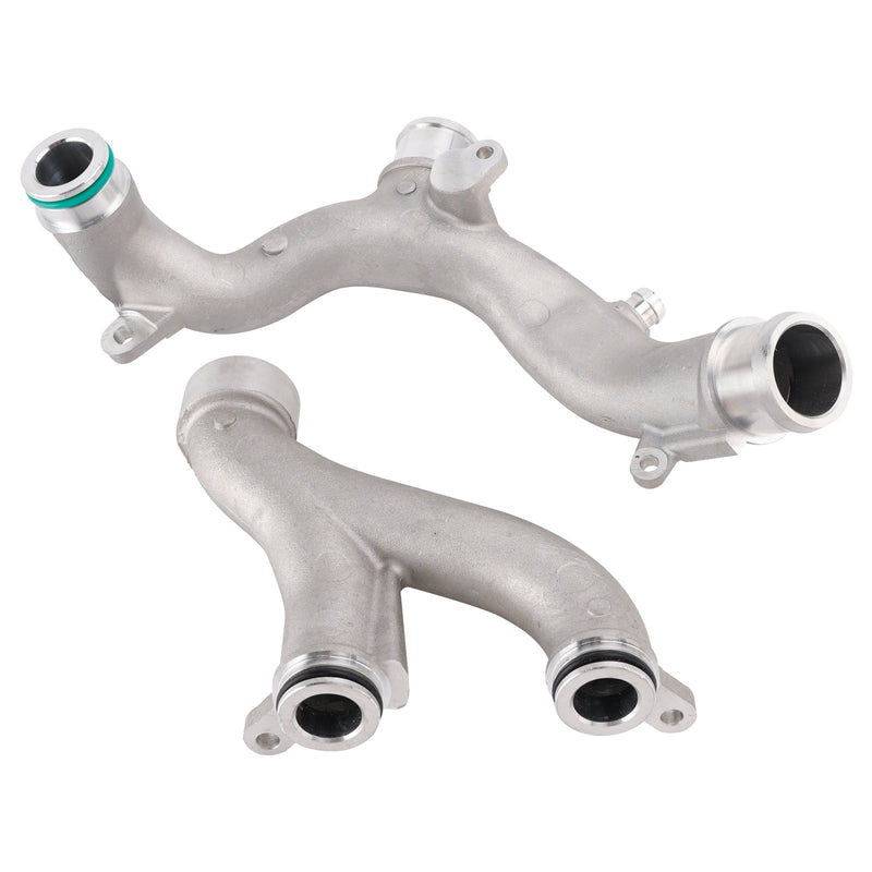 Land Rover LR4 V2 3.0 5.0 2PCS Coolant Crossover Pipe LR186917 LR186859