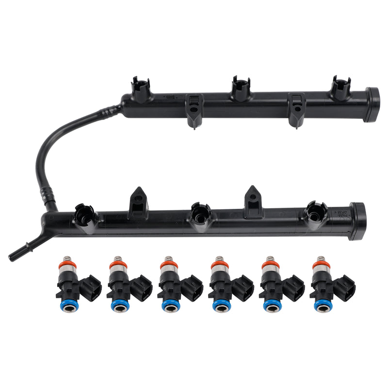 Dodge Jeep Ram Chrysler 2011-2025 3.6L 53034198AC Fuel Rail With Injectors