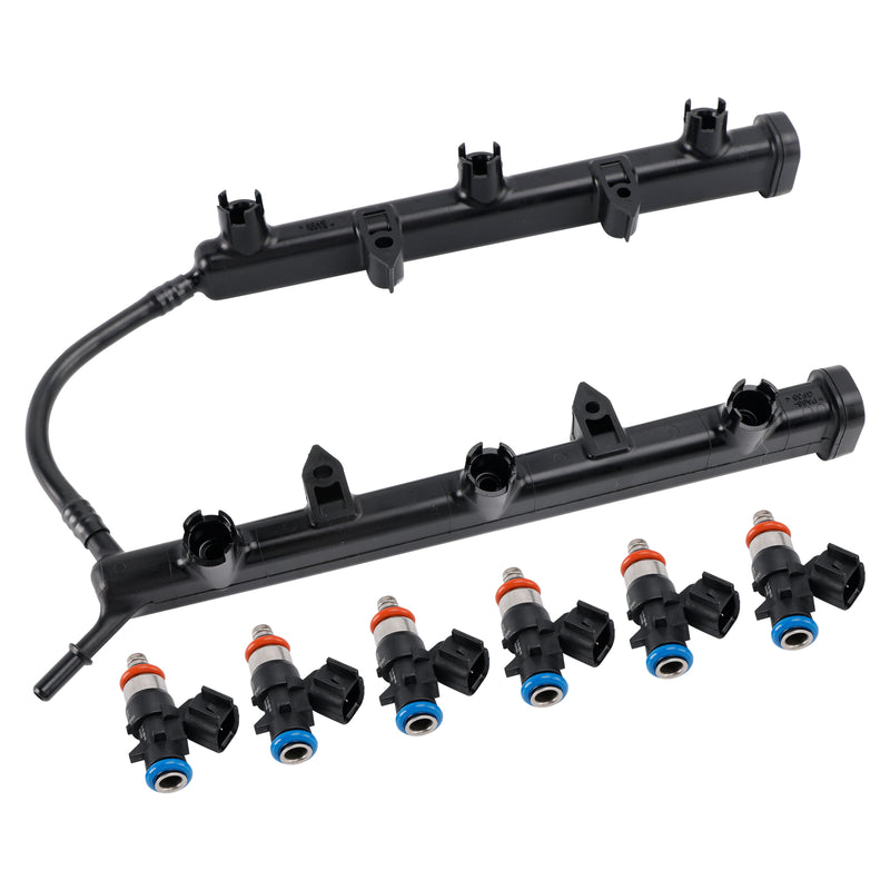 Dodge Jeep Ram Chrysler 2011-2025 3.6L 53034198AC Fuel Rail With Injectors