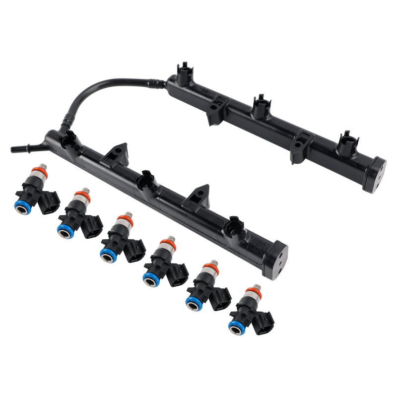 Dodge Jeep Ram Chrysler 2011-2025 3.6L 53034198AC Fuel Rail With Injectors