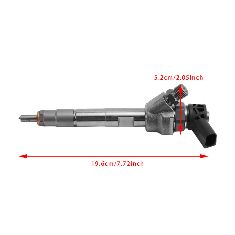 BMW F10 F30 F15 328d X5 535d 740Ld N47 N57 0445110597 4PCS Fuel Injector