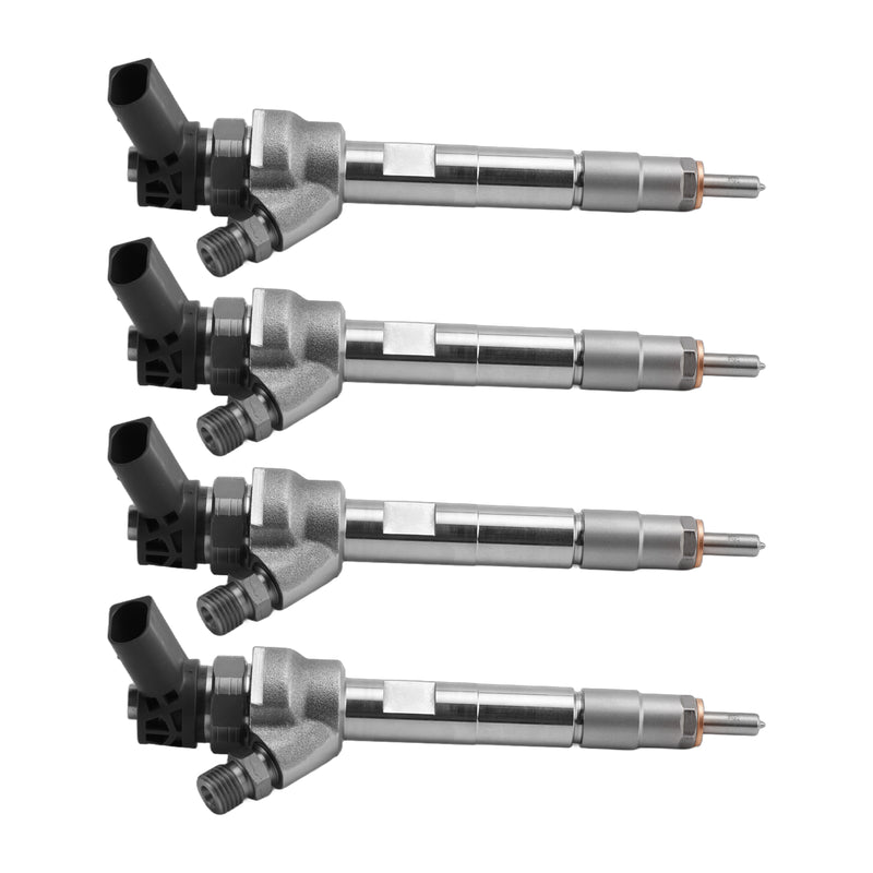 BMW F10 F30 F15 328d X5 535d 740Ld N47 N57 0445110597 4PCS Fuel Injector