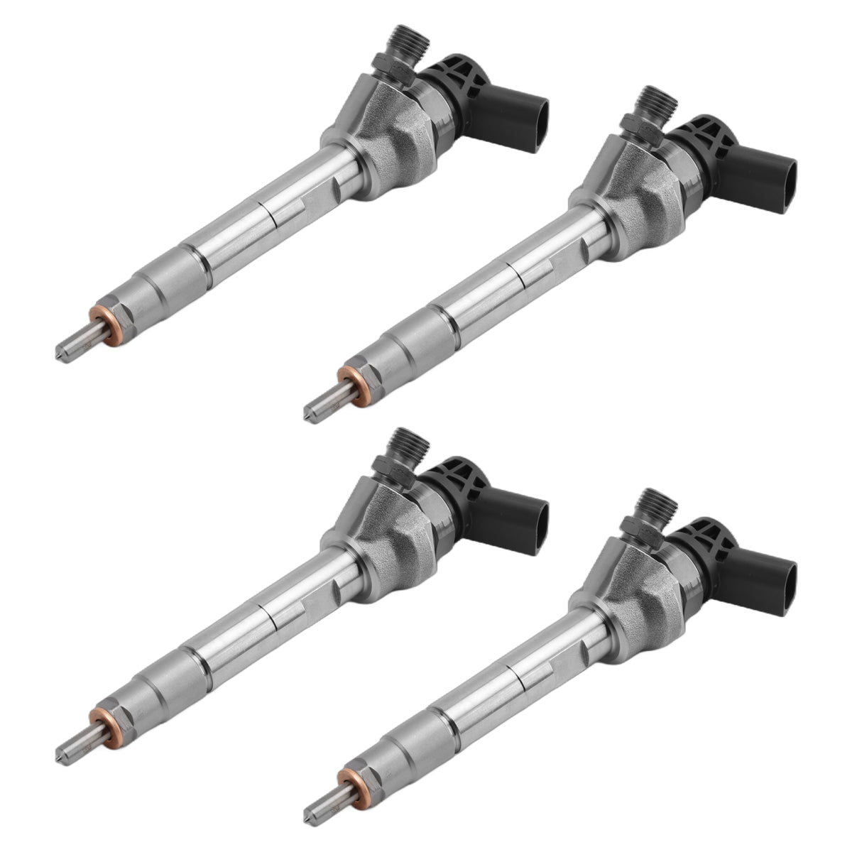 BMW F10 F30 F15 328d X5 535d 740Ld N47 N57 0445110597 4PCS Fuel Injector