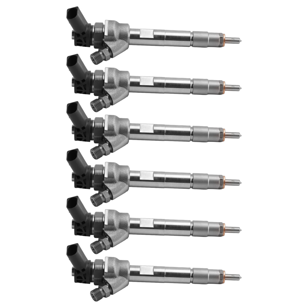 BMW F10 F30 F15 328d X5 535d 740Ld N47 N57 0445110597 6PCS Fuel Injector