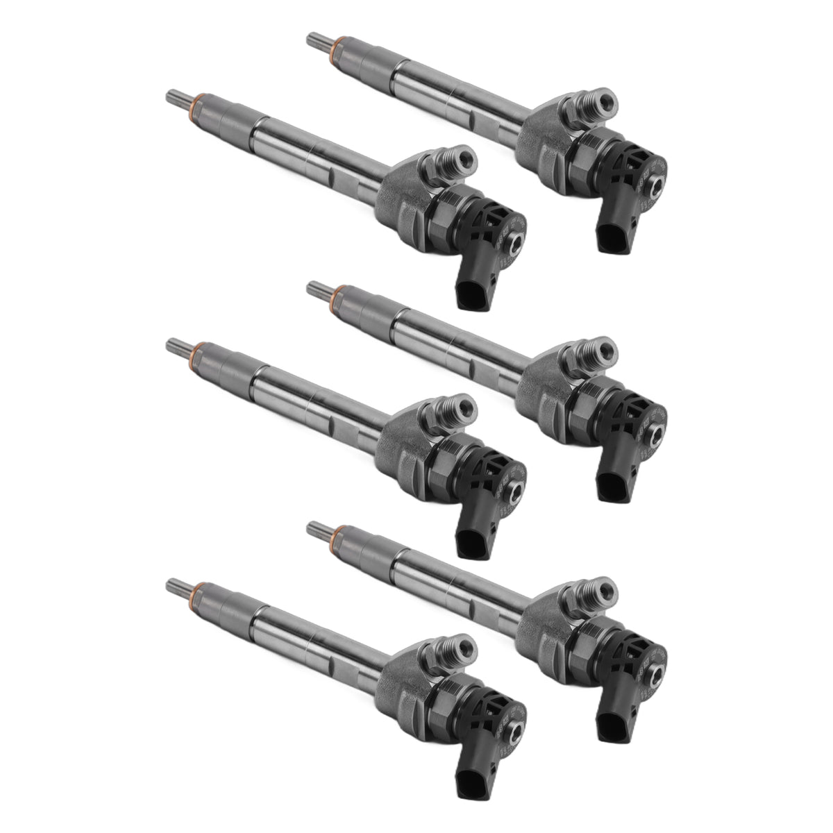 BMW F10 F30 F15 328d X5 535d 740Ld N47 N57 0445110597 6PCS Fuel Injector