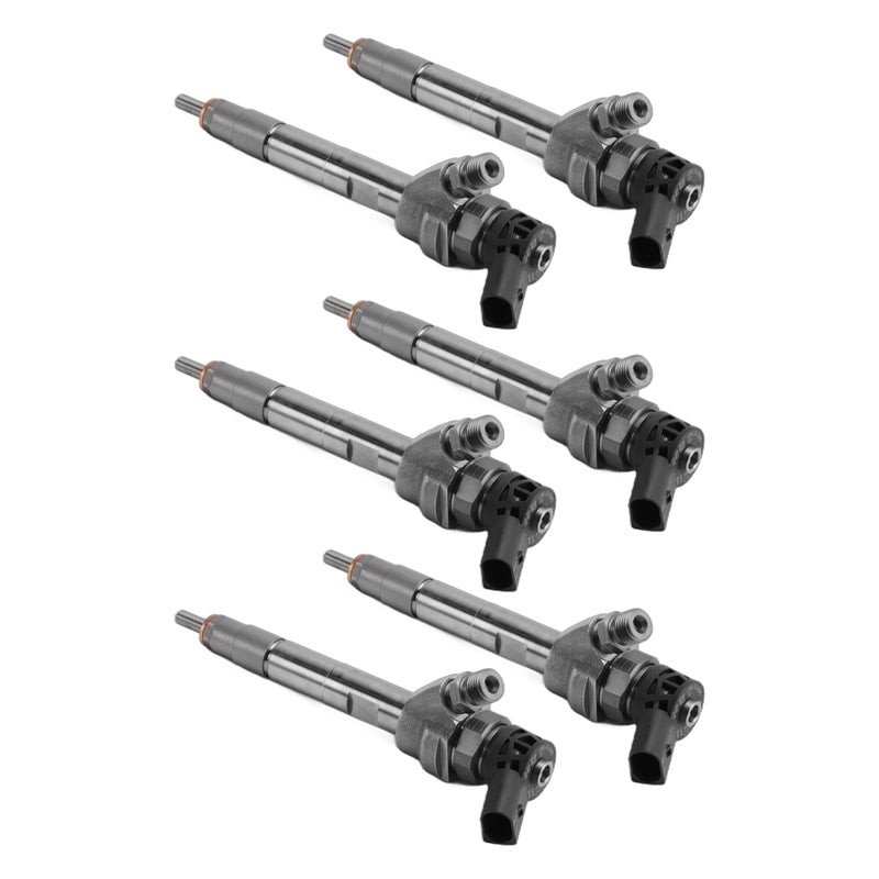 BMW F10 F30 F15 328d X5 535d 740Ld N47 N57 0445110597 6PCS Fuel Injector
