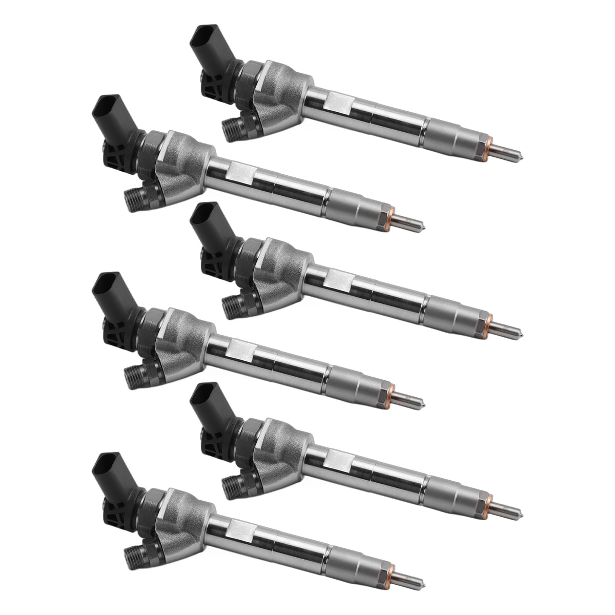 BMW F10 F30 F15 328d X5 535d 740Ld N47 N57 0445110597 6PCS Fuel Injector