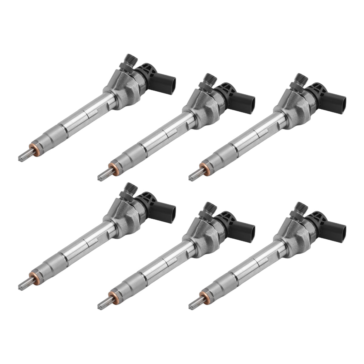 BMW F10 F30 F15 328d X5 535d 740Ld N47 N57 0445110597 6PCS Fuel Injector