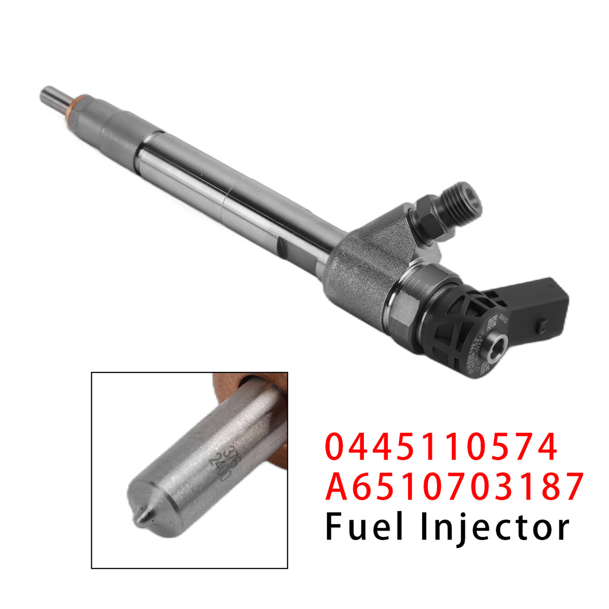 Mercedes V Class Vito Mixto W447 0445110574 A6510703187 1PCS Fuel Injector