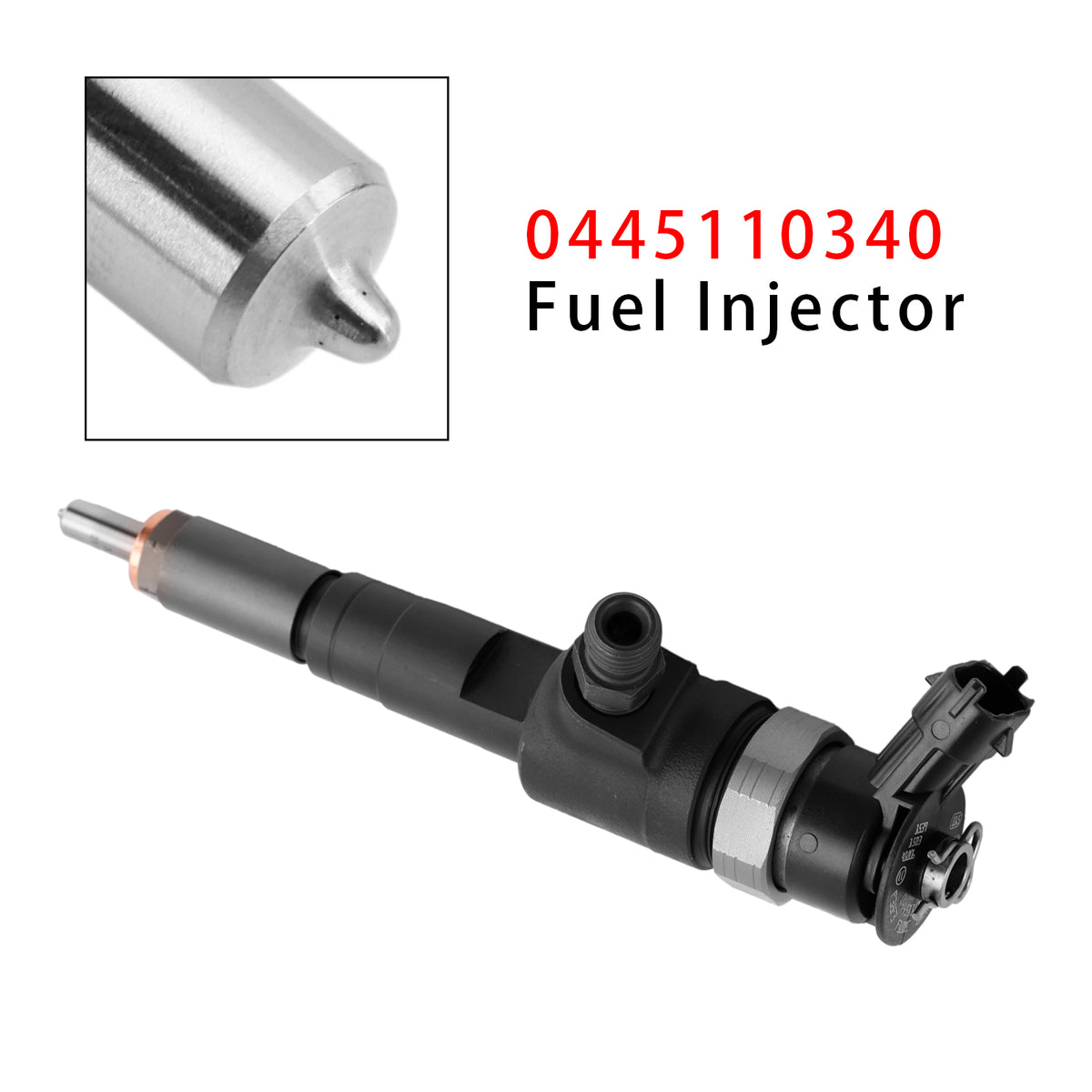 Opel Citroen Ford FIAT Fiesta Peugeot 1.6 HDi 0445110340 1PCS Fuel Injector