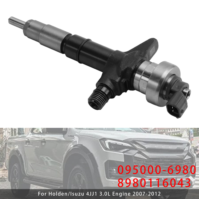 Isuzu Dmax Holden 3.0L 4JJ1 095000-6980 8980116043 1PCS Fuel Injector