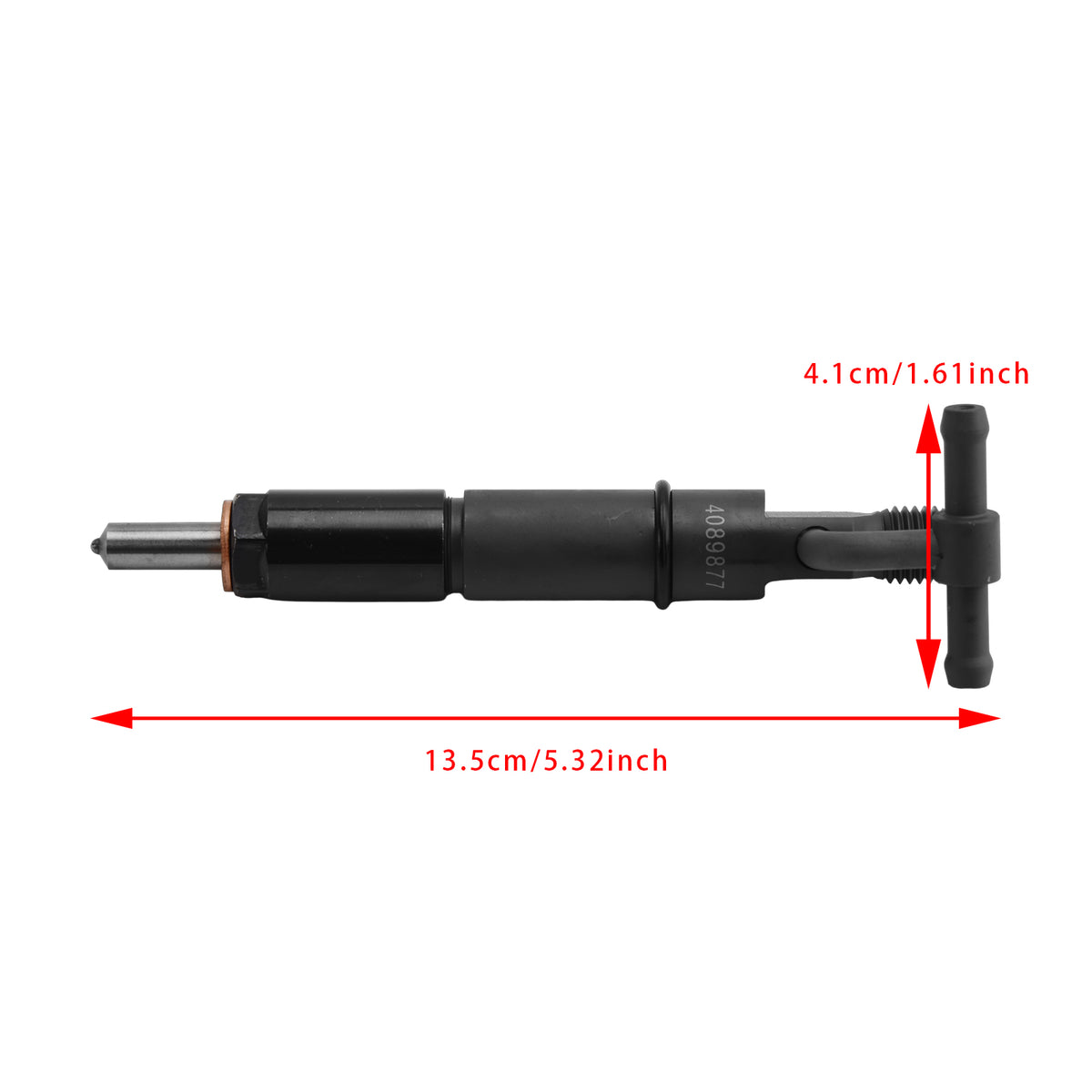 Cummins B3.3 QSB3.3 Engine 4089877 4955572 4944482 1PCS Fuel Injector