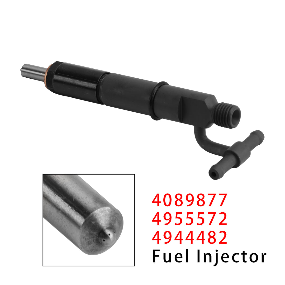 Cummins B3.3 QSB3.3 Engine 4089877 4955572 4944482 1PCS Fuel Injector