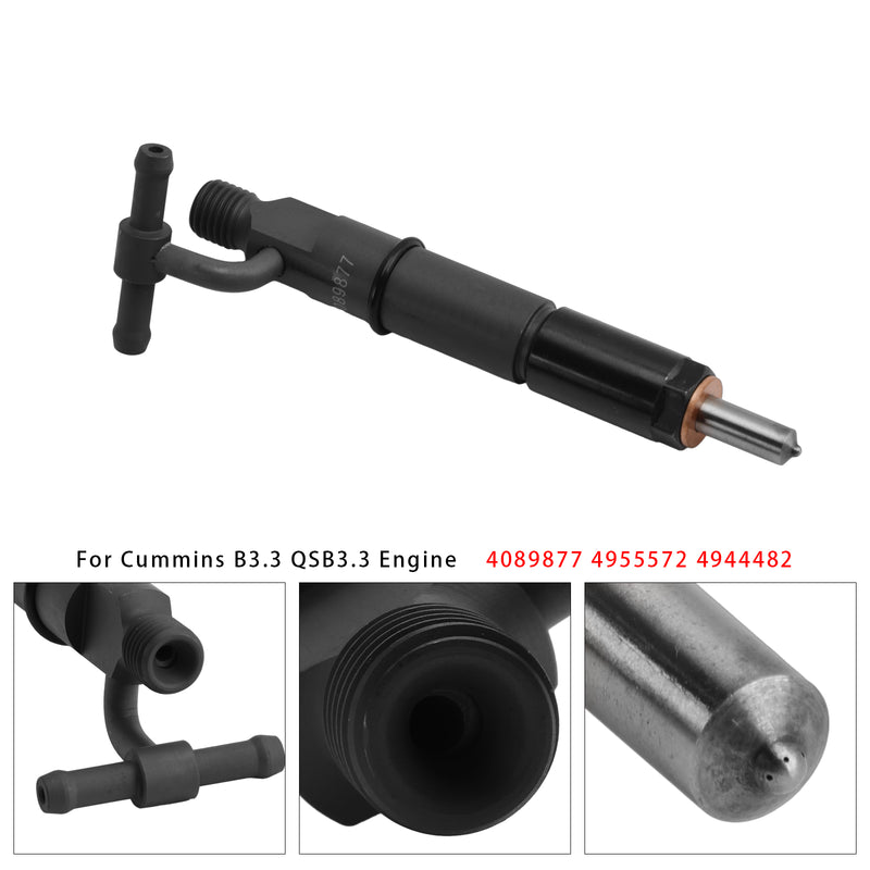 Cummins B3.3 QSB3.3 Engine 4089877 4955572 4944482 1PCS Fuel Injector