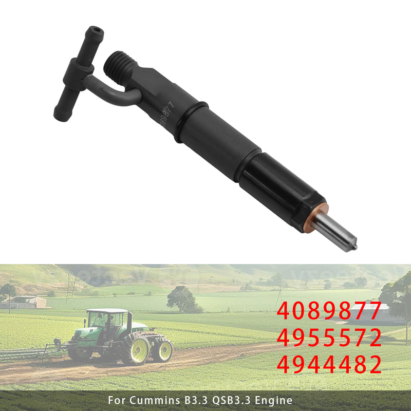 Cummins B3.3 QSB3.3 Engine 4089877 4955572 4944482 1PCS Fuel Injector