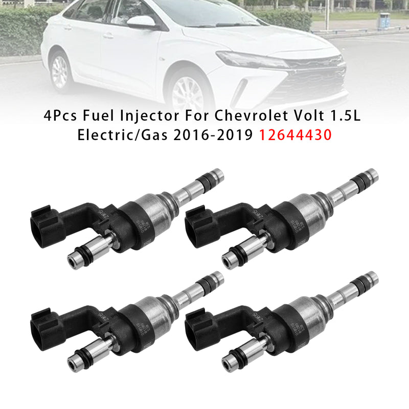 Chevrolet Volt 1.5L Electric/Gas 2016-2019 12644430 4PCS Fuel Injector