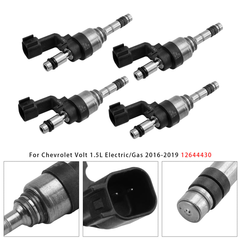 Chevrolet Volt 1.5L Electric/Gas 2016-2019 12644430 4PCS Fuel Injector