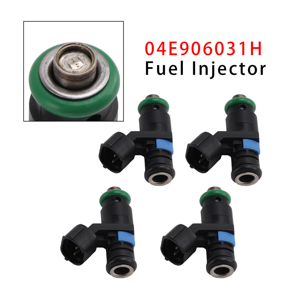 Seat Arona Ibiza Skoda Fabia VW Golf Polo 1.0 04E906031H 4PCS Fuel Injector
