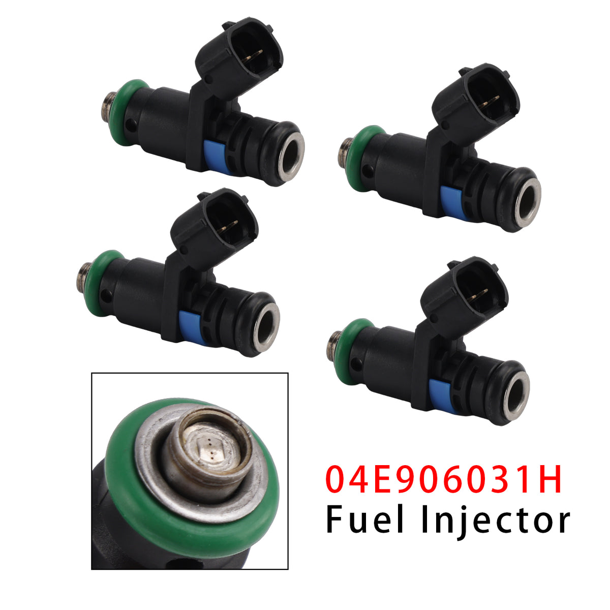 Seat Arona Ibiza Skoda Fabia VW Golf Polo 1.0 04E906031H 4PCS Fuel Injector