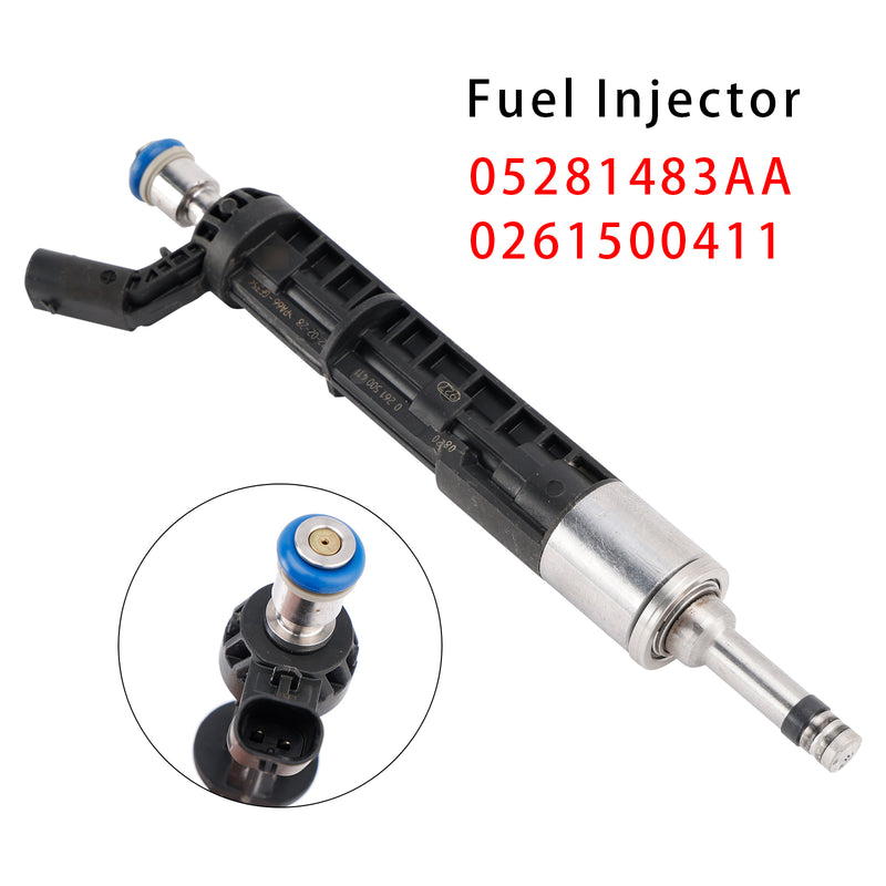 Jeep Wrangler Dodge 2.0L 2018-2024 05281483AA 0261500411 1PCS Fuel Injector
