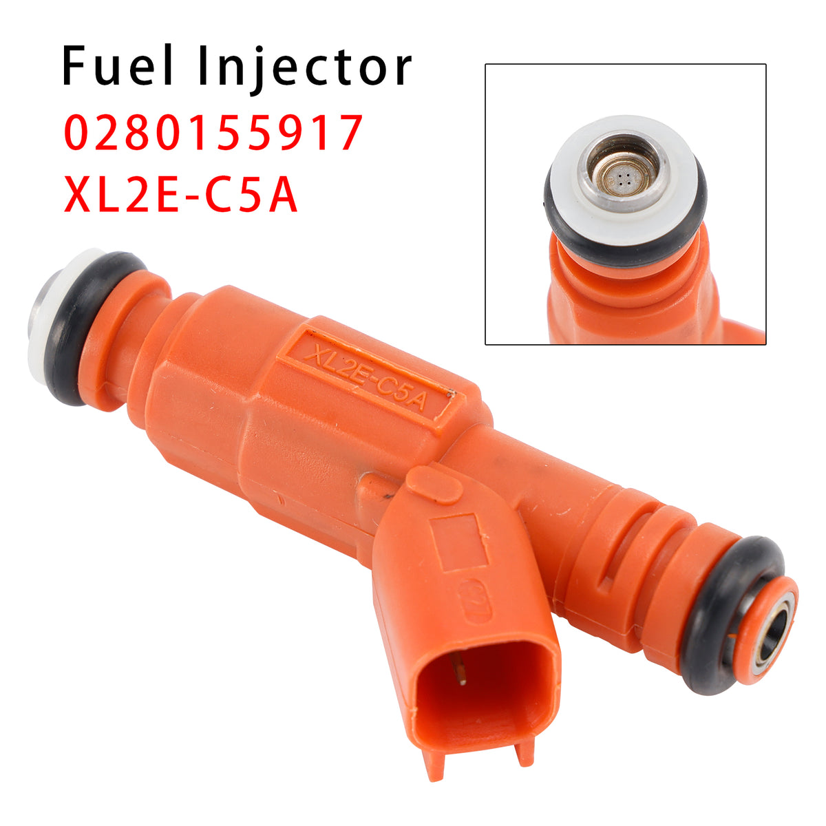 Ford F250 F350 F450 F550 6.8L V10 Mercury 0280155917 1PCS Fuel Injector