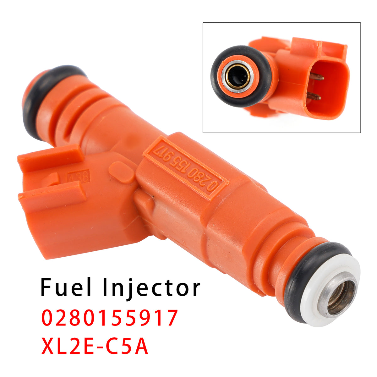 Ford F250 F350 F450 F550 6.8L V10 Mercury 0280155917 1PCS Fuel Injector