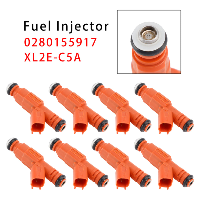 Ford F250 F350 F450 F550 6.8L V10 Mercury 0280155917 8PCS Fuel Injector