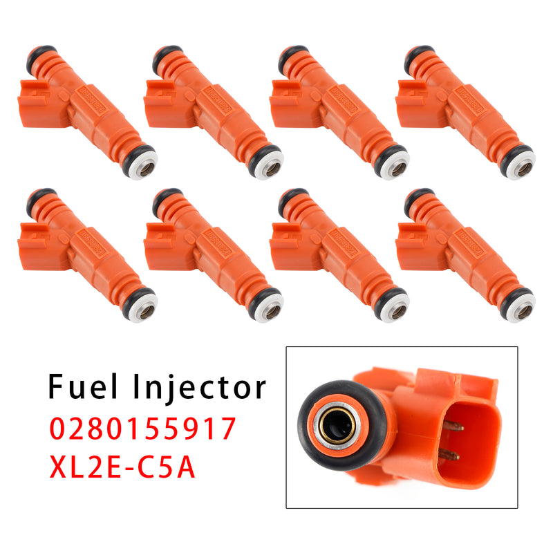 Ford F250 F350 F450 F550 6.8L V10 Mercury 0280155917 8PCS Fuel Injector