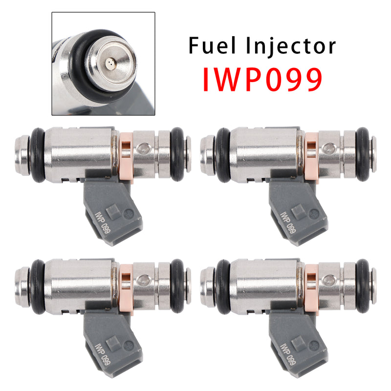 Renault Clio Kangoo Thalia Twingo I 1.2 16V IWP099 4PCS Fuel Injector