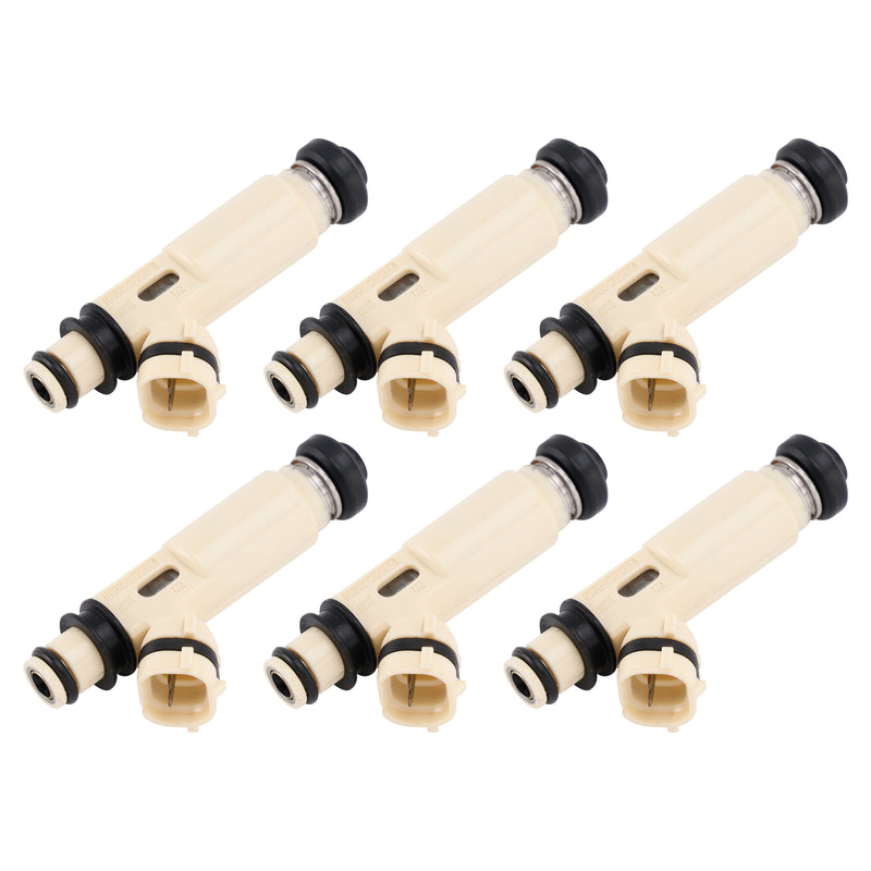 Toyota Highlander 3.3L V6 2008-2010 23250-20040 6PCS Fuel Injector