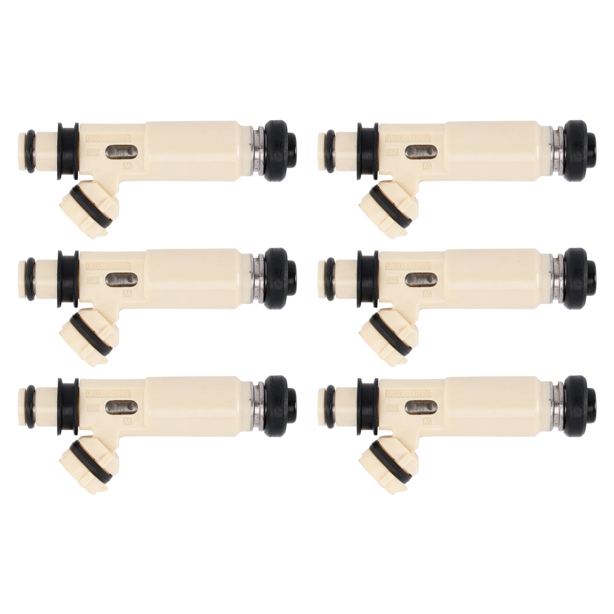 Toyota Highlander 3.3L V6 2008-2010 23250-20040 6PCS Fuel Injector