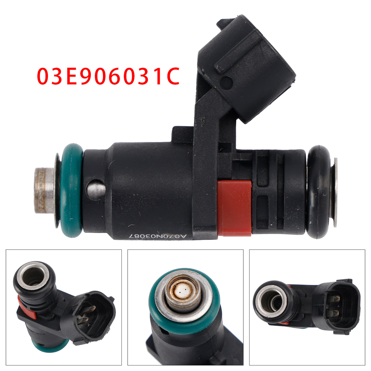 VW Polo Seat Cordoba Toledo Skoda Fabia 1.2 03E906031C 1PCS Fuel Injector
