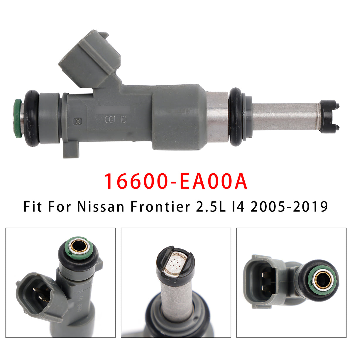 Nissan Frontier 2.5L 2005-2019 16600-EA00A 1PCS Fuel Injector