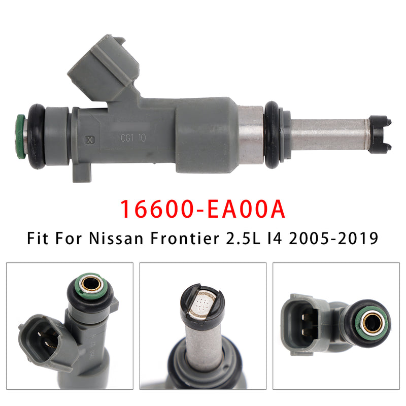 Nissan Frontier 2.5L 2005-2019 16600-EA00A 1PCS Fuel Injector