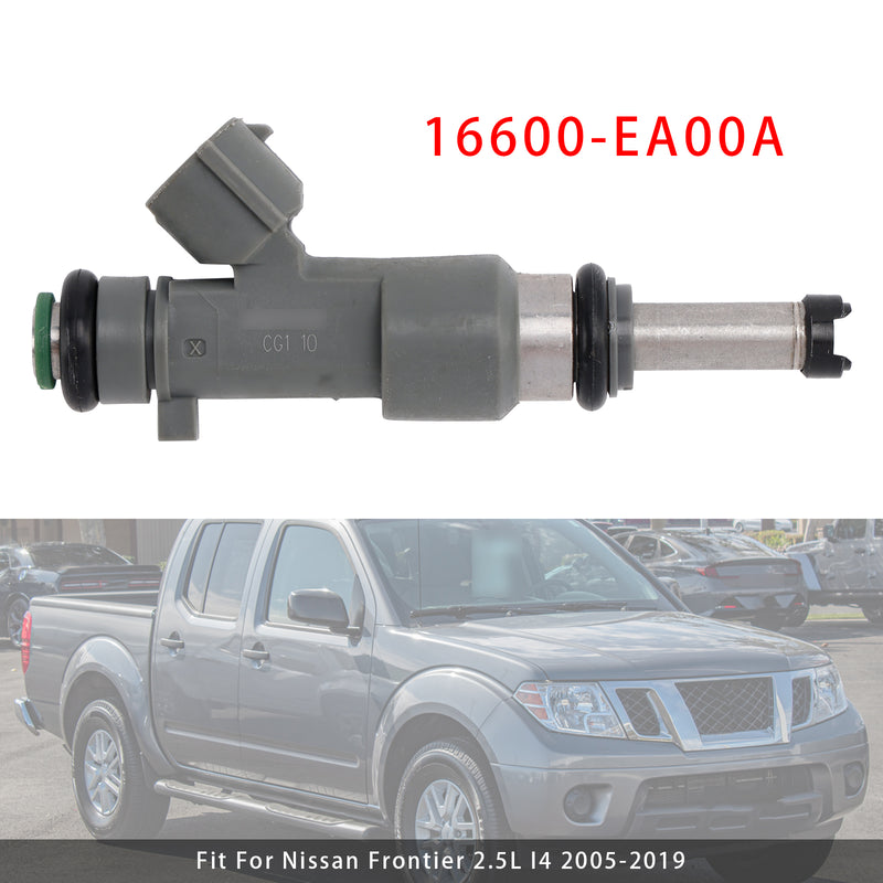 Nissan Frontier 2.5L 2005-2019 16600-EA00A 1PCS Fuel Injector
