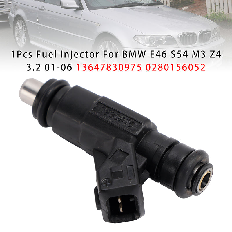 BMW E46 S54 M3 Z4 3.2 2001-2006 13647830975 0280156052 1PCS Fuel Injector