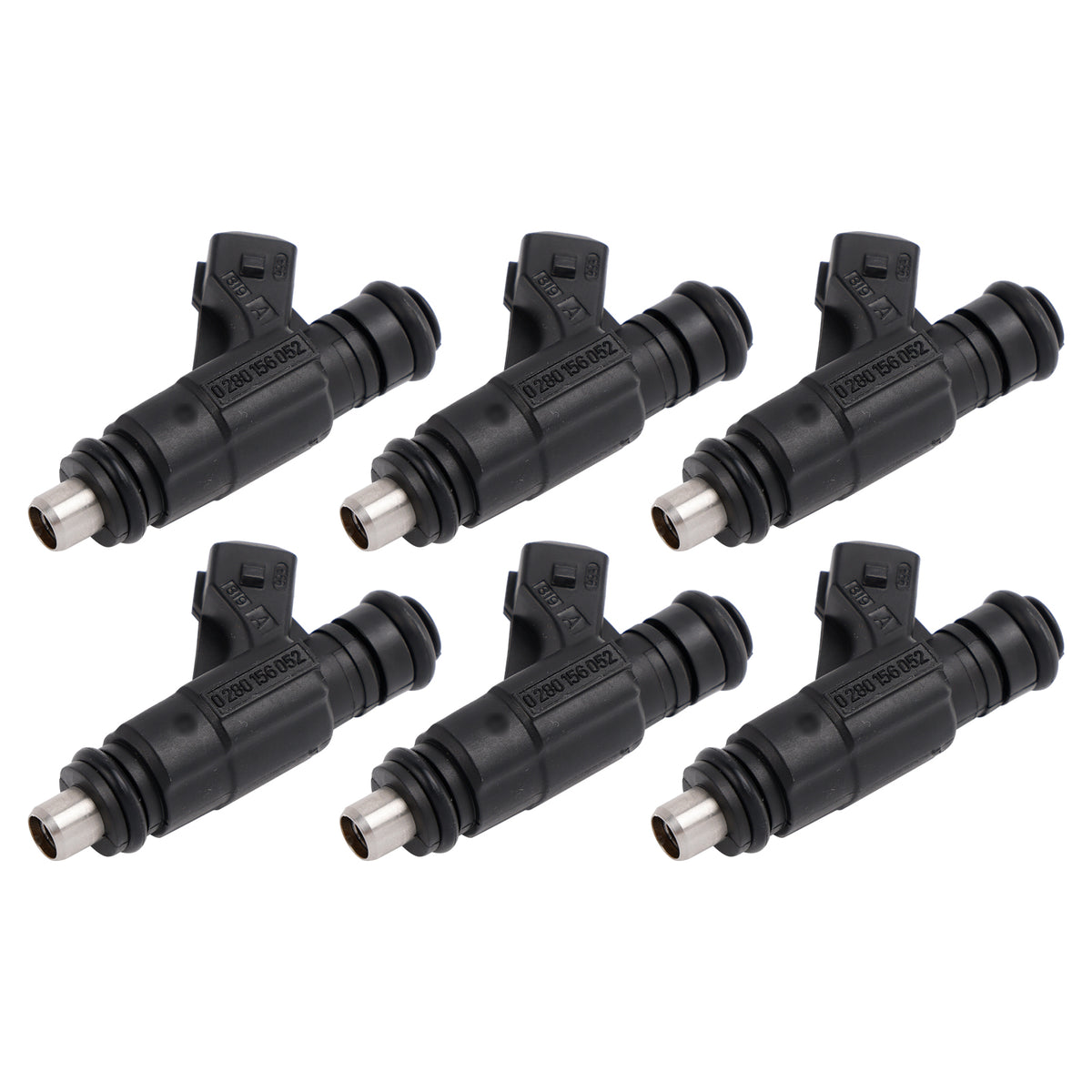 BMW E46 S54 M3 Z4 3.2 2001-2006 13647830975 0280156052 6PCS Fuel Injector
