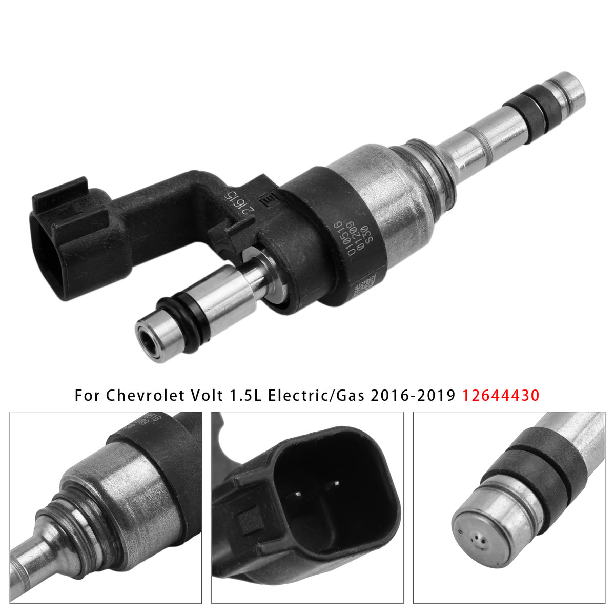 Chevrolet Volt 1.5L Electric/Gas 2016-2019 12644430 1PCS Fuel Injector