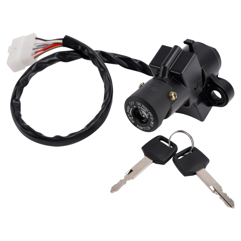 Kawasaki ZX 6 10 ZX6R ZX10R 2006-2012 27005-5137 Ignition Key Switch 7-Wire