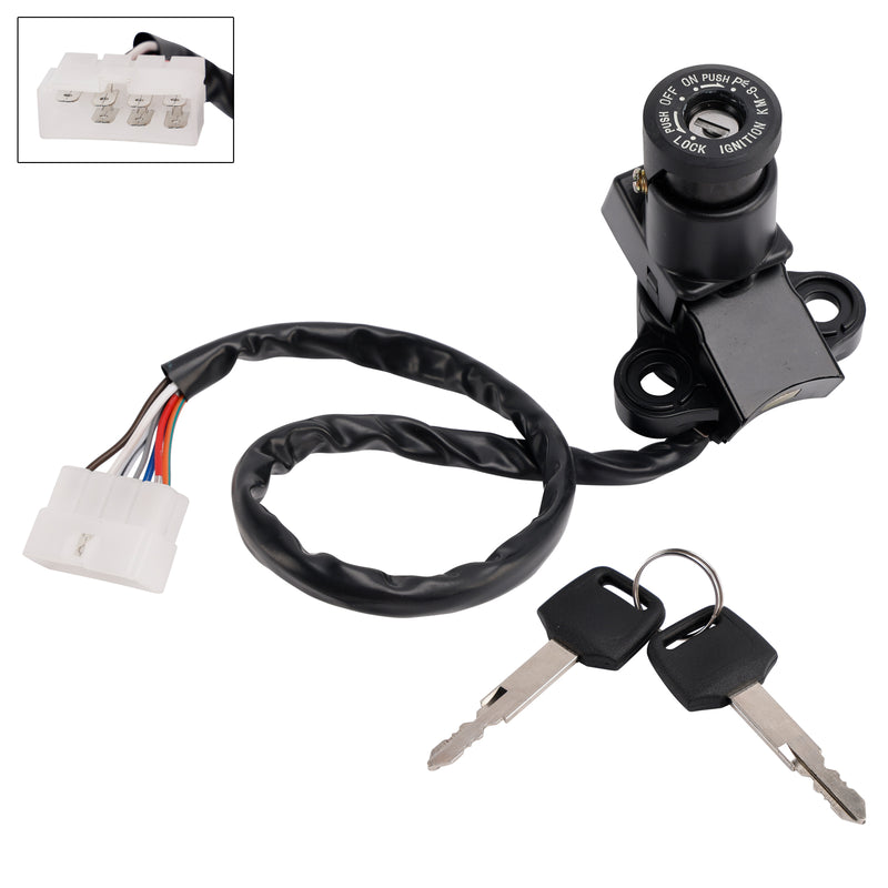 Kawasaki ZX 6 10 ZX6R ZX10R 2006-2012 27005-5137 Ignition Key Switch 7-Wire