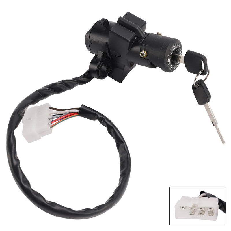Kawasaki ZX 6 10 ZX6R ZX10R 2006-2012 27005-5137 Ignition Key Switch 7-Wire