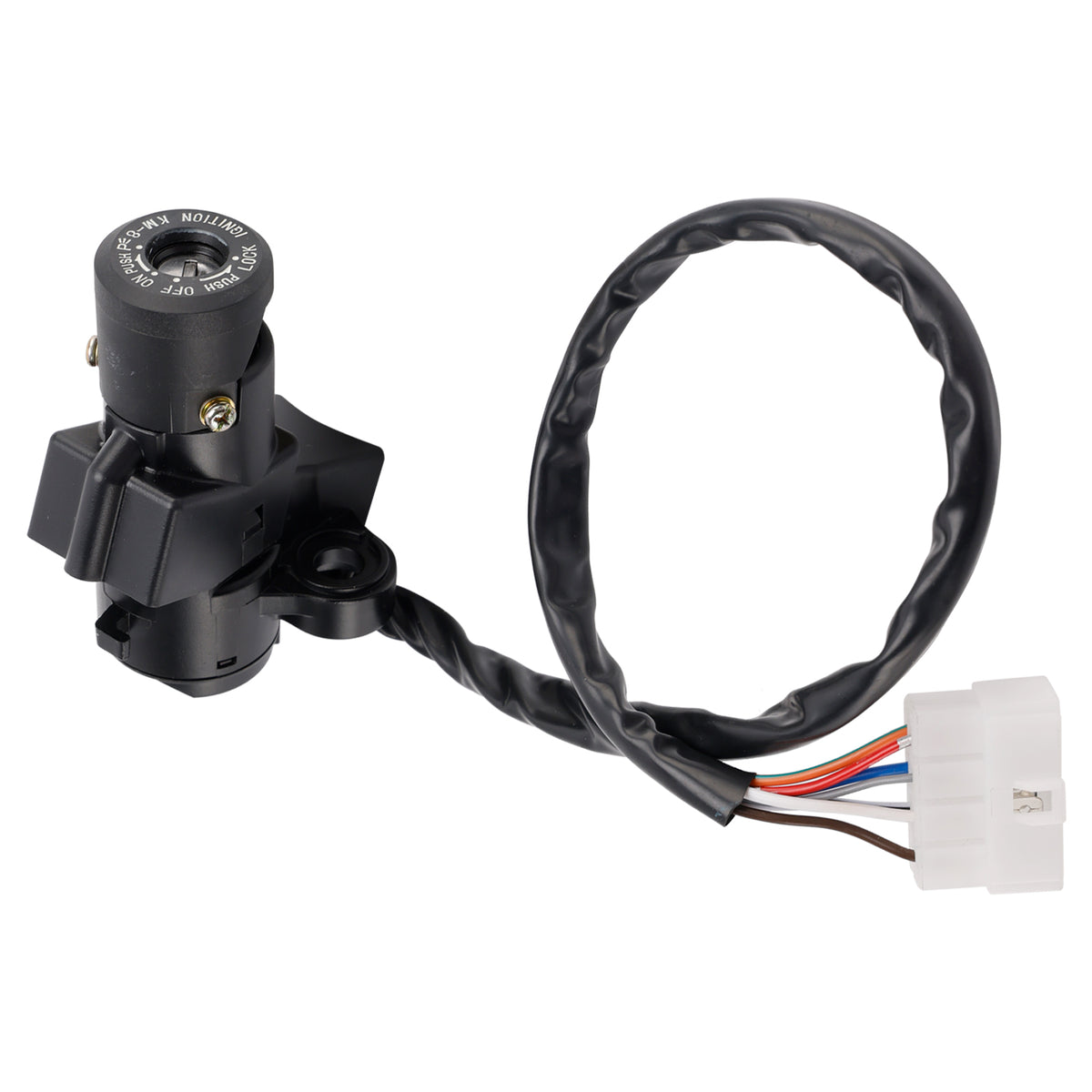 Kawasaki ZX 6 10 ZX6R ZX10R 2006-2012 27005-5137 Ignition Key Switch 7-Wire