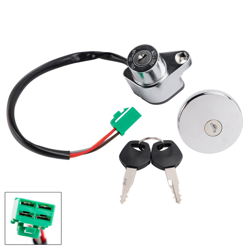 Suzuki Savage 650 Boulevard S40 1986-2019 Ignition Key Switch Fuel Cap Lock Set