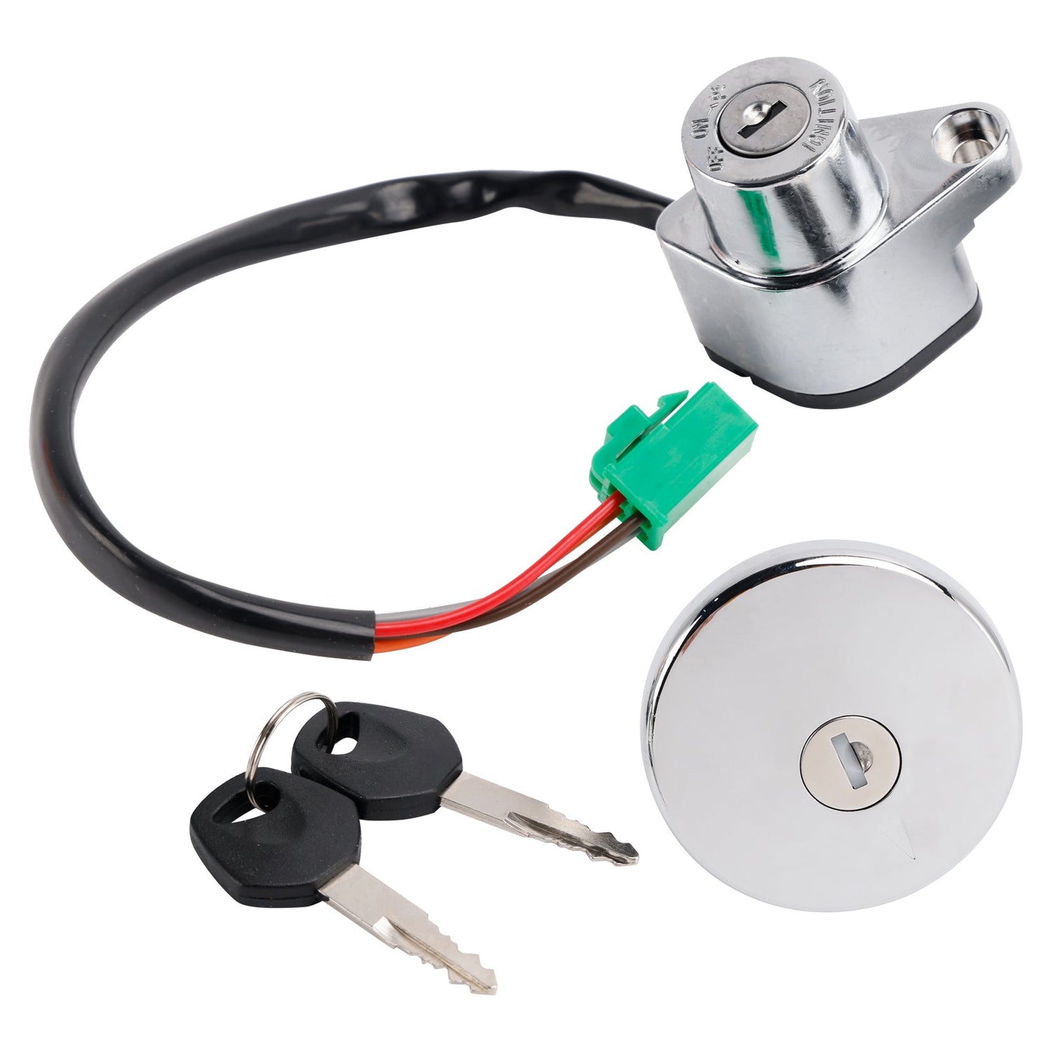 Suzuki Savage 650 Boulevard S40 1986-2019 Ignition Key Switch Fuel Cap Lock Set