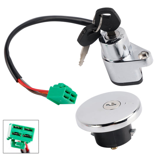 Suzuki Savage 650 Boulevard S40 1986-2019 Ignition Key Switch Fuel Cap Lock Set