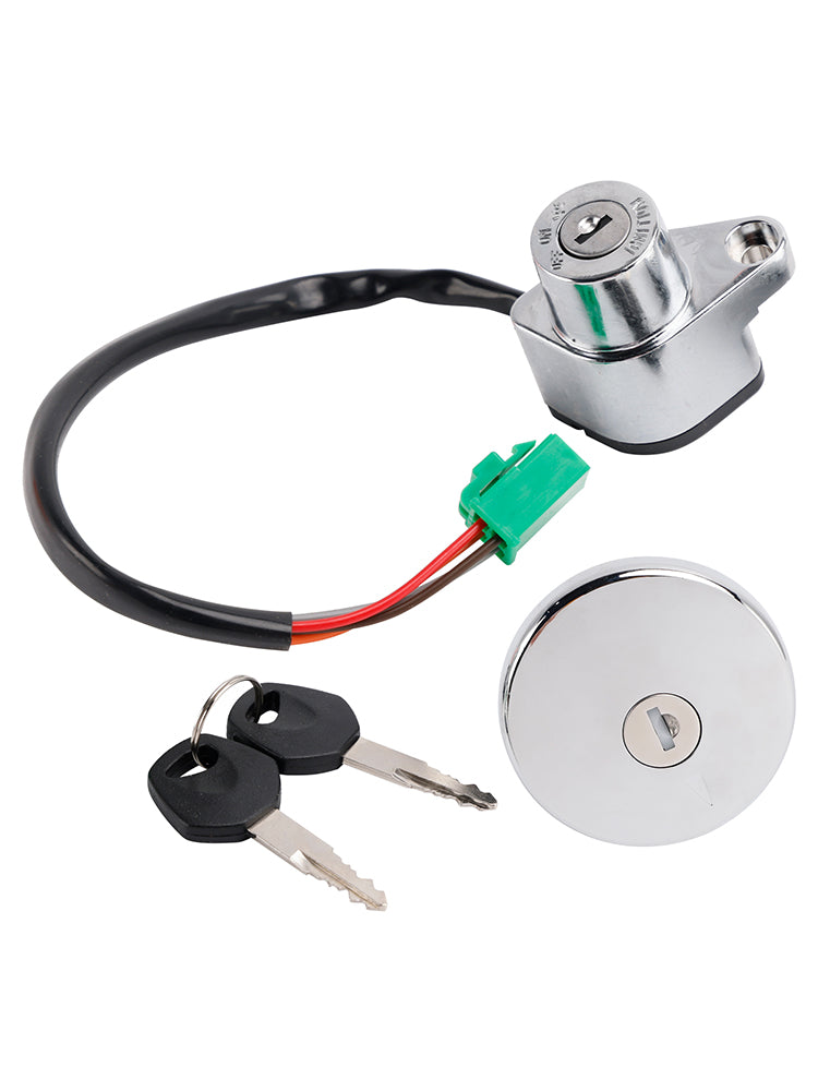 Suzuki Savage 650 Boulevard S40 1986-2019 Ignition Key Switch Fuel Cap Lock Set