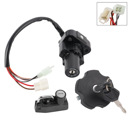 Yamaha XT500E XT600E 1996-2002 Ignition Key Switch Fuel Cap Helmet Lock Set