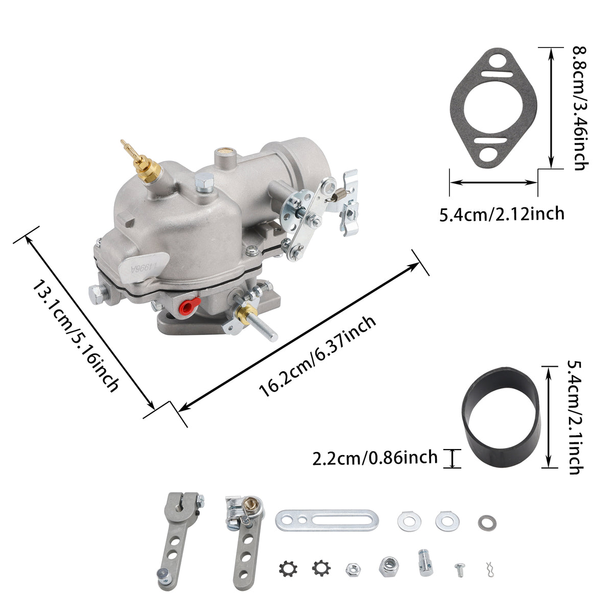 194996M93 517099M93 Carburetor For Massey Ferguson Tractors 65 3165 165