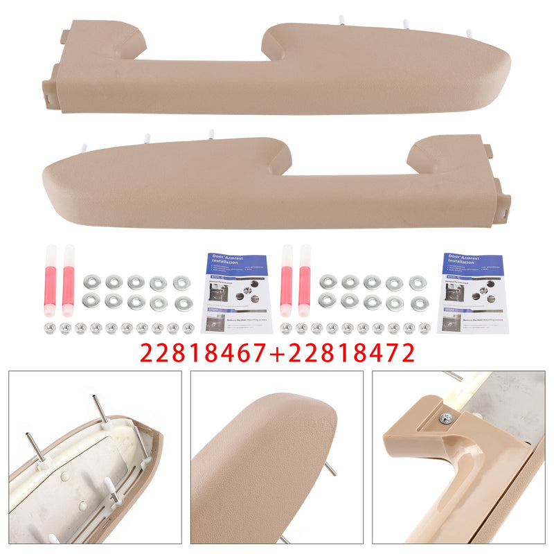 2010-2014 Chevy Silverado 1500 2500HD 3500HD 22818467 22818472 Front Left+Right Armrest Repair Kit