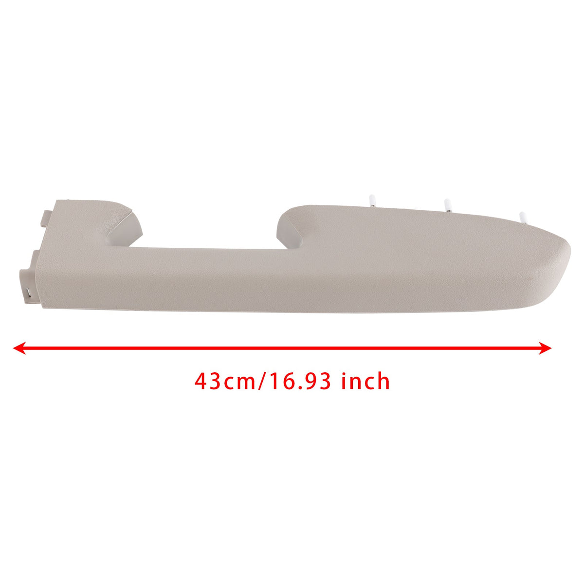 Chevy Silverado 1500 2500HD 2010-2014 Gray Front Right Passenger Side Armrest Repair Kit 22818471